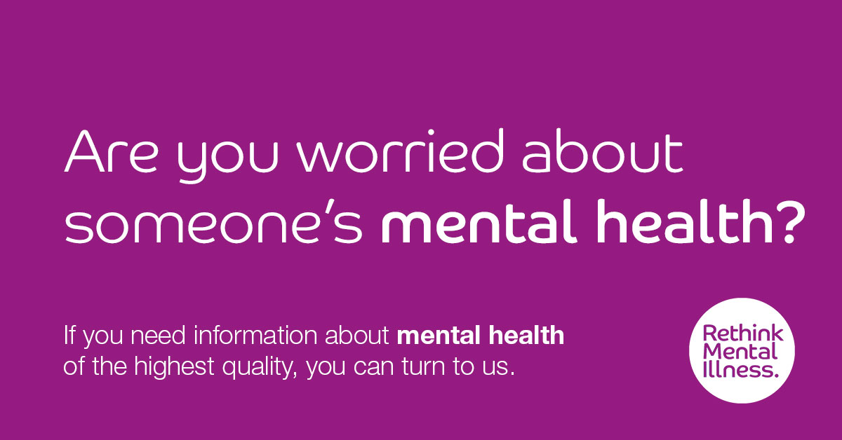 Worried about someones mental health?