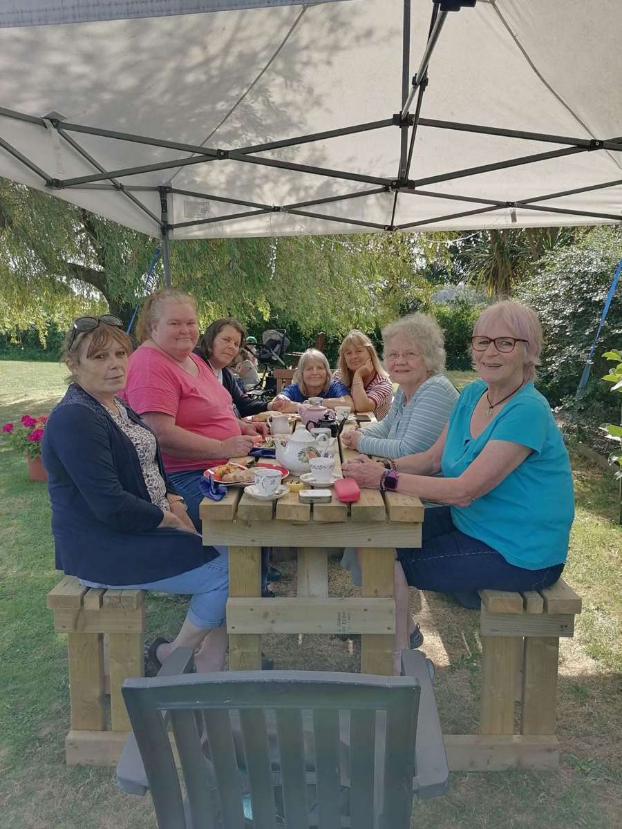 Lunch And Cake In The Last Of The September Sun 1