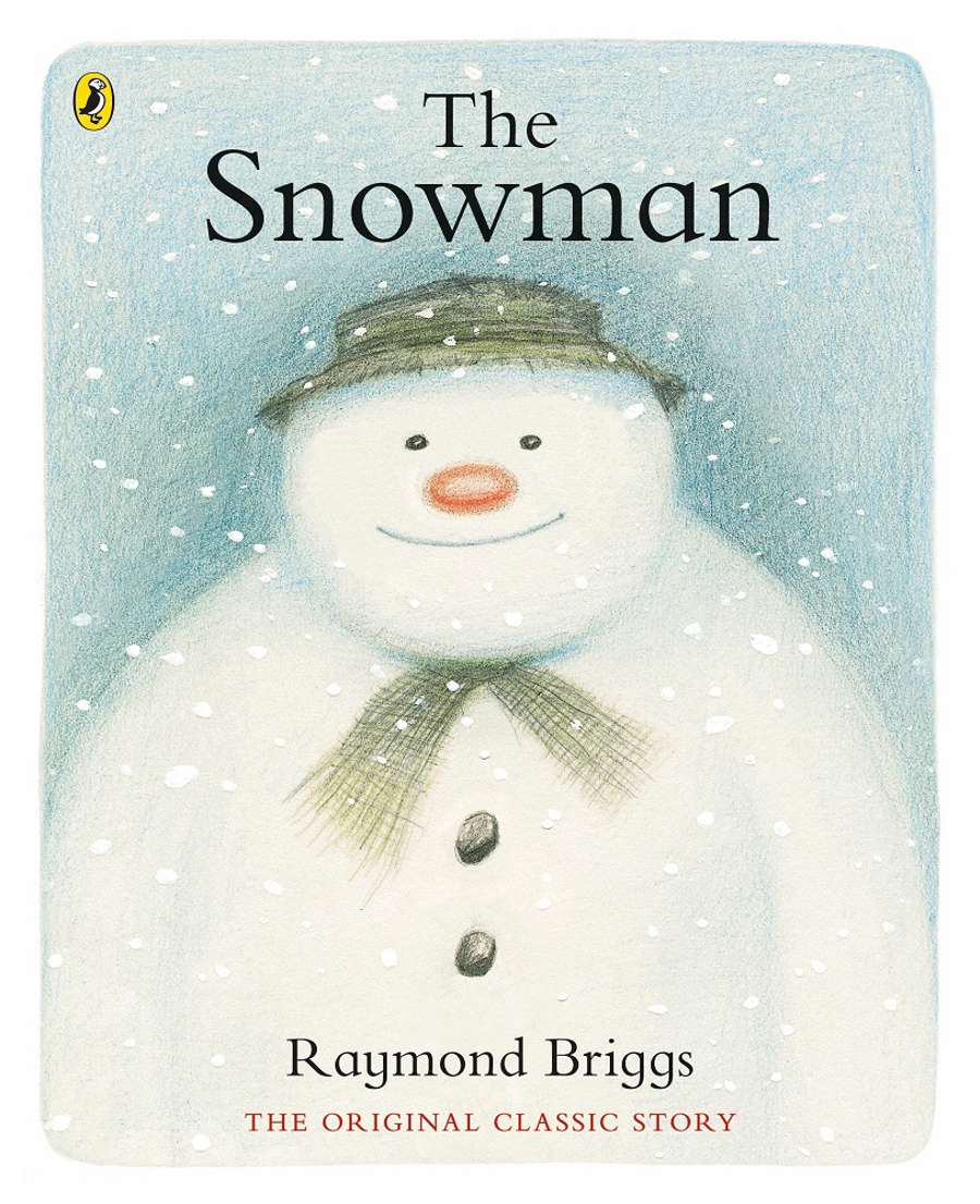 The Snowman Book Jacket Published By Puffin
