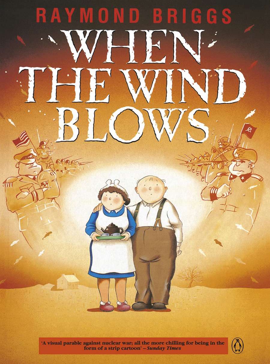 When The Wind Blows Book Jacket Published By Michael Joseph